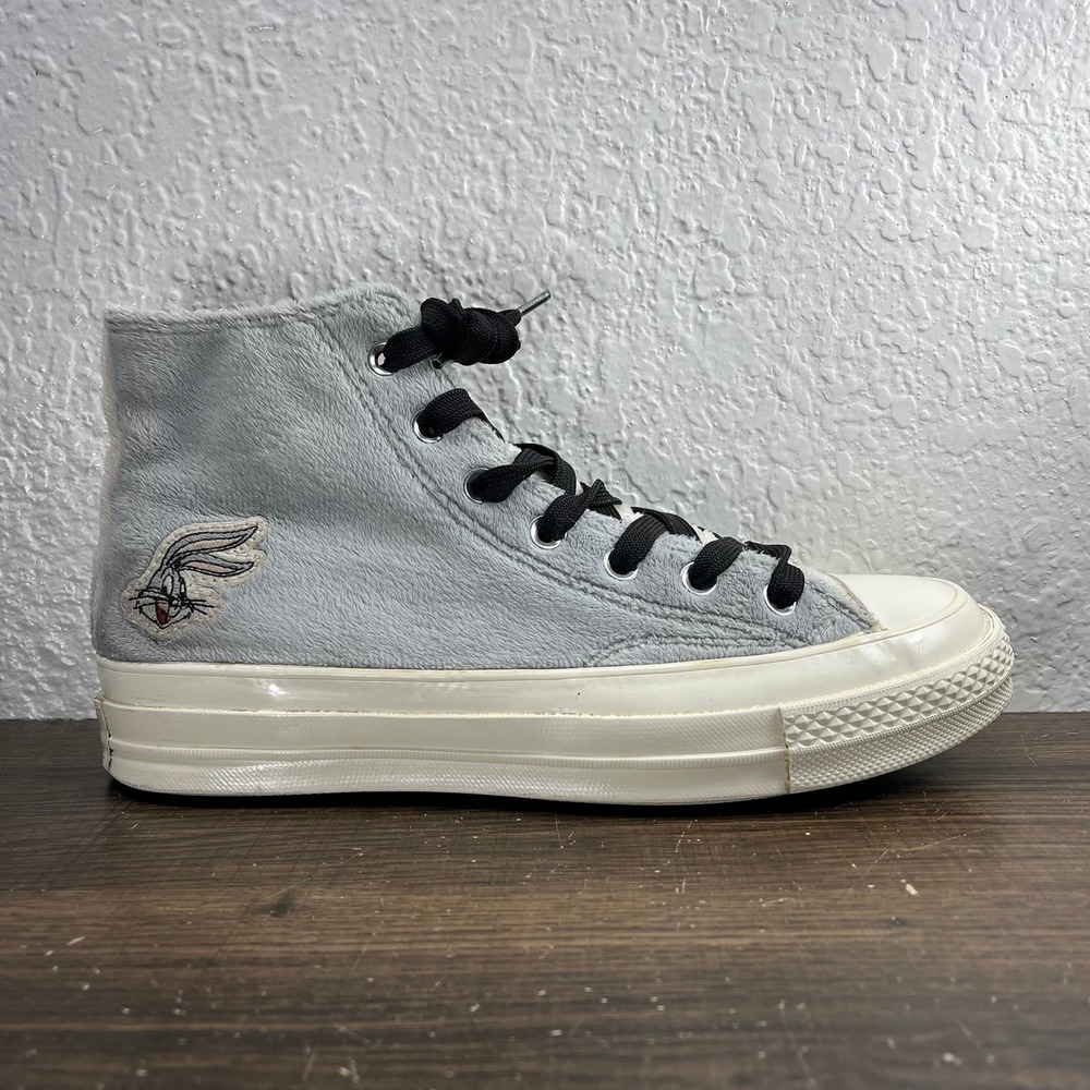 Converse Chuck 70 High Looney Tunes Gray Unisex Shoes - M 5 - W 7